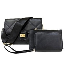 Umhängetasche 3Tlg Crossbody Bag Damen Handtasche Set Damentasche Schultertasche