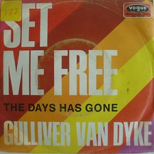 7" 1970 RARE VOGUE! GULLIVER VAN DYKE Set Me Free /VG+