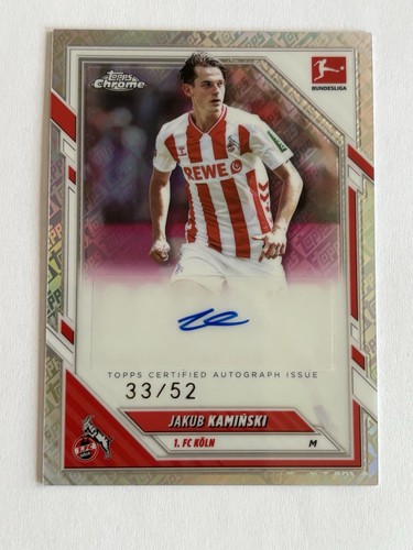 Topps chrome bundesliga jakub - topps,