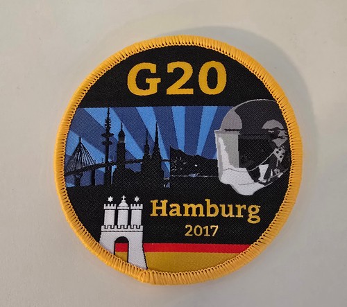 G20 patch hamburg - -,