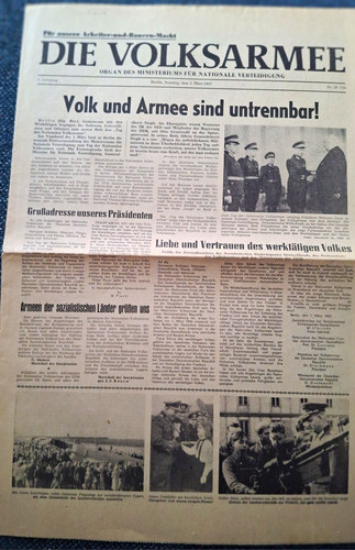 Die volksarmee zeitung 1957 - die, volksarmee,