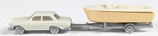 Wiking Spur N, Mercedes 280 mit Trailer Ruderboot, 1/160, NO BOX, #BE1244