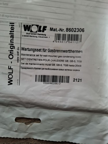 Wolf wartungsset - wolf,