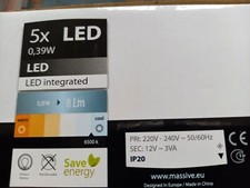 LED Einbau Strahler  3VA  Einbauleuchten Decken Leuchte Set Einbau Spot 220-240V