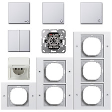 Gira Programm TX_44 IP44 UP Reinweiß Feuchtraum Steckdose Schalter Wippe TX Ausw