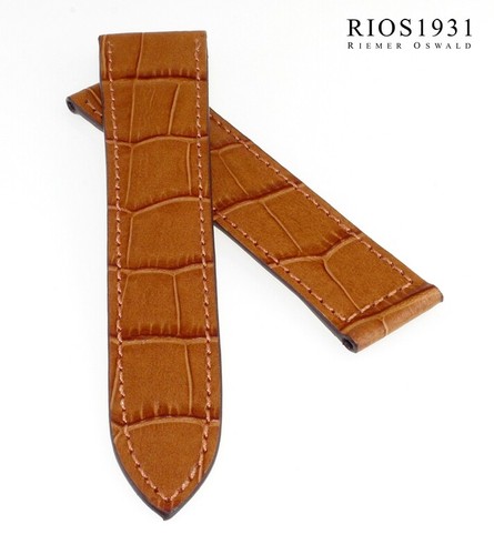 Alligator ersatz uhrenarmband - alligator, ersatz-uhrenarmband