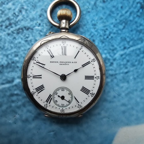 Vintage silbergehäuse patek - silbergehäuse,