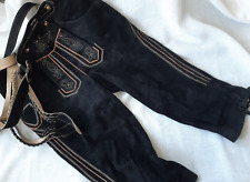 Lederhose original Alphorn Trachtenmode von Adler  Gr. 46 schwarz