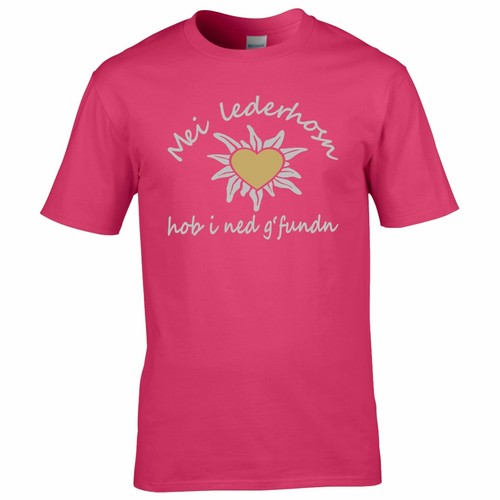 Shirt mei lederhosn pink - shirt,