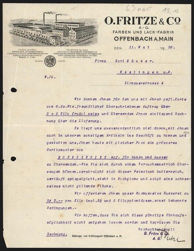 Rechnung offenbach main - offenbach, a.