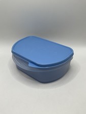 Tupperware 2797 Frische-Kabinett Halb Dose m. Deckel Aufschnitt 650 ml Blau