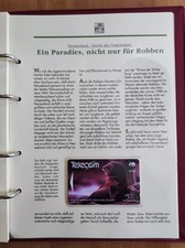 Neuseeland - G-62 WWF - Fur Seal Robbe Heuler + Sammelblatt NEU ** MINT