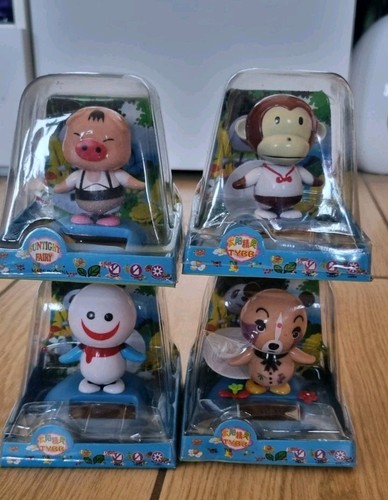 4er set solar wackelfigur - solar, affe