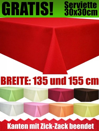 Tischdecke leinenoptik - tischdecke,