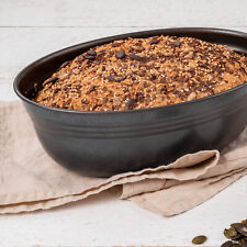 Zenker Brotbackform Brotlaib Backform 2000 ml oval Antihaftbeschichtet 26 cm