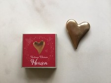 Handschmeichler Bronze   Herz