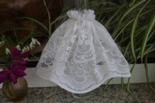 Kerzenrock Tropfschutz  Kommunion Taufe NEU creme D2,5-4cm