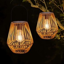 2PC LED Solar Laterne