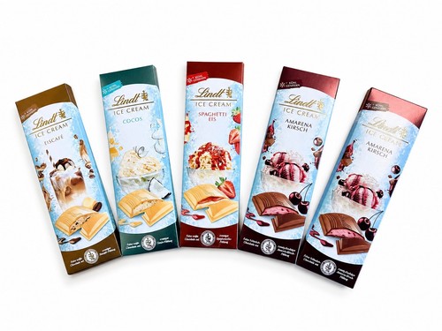 Lindt sommertafeln frozen - 5x,