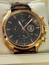  Junghans Willy Bogner Chronoscope Atomatik Schwarz Gold Chronoscope-44 mm