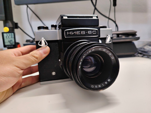 Kiev mittelformat slr - kiev, 6c