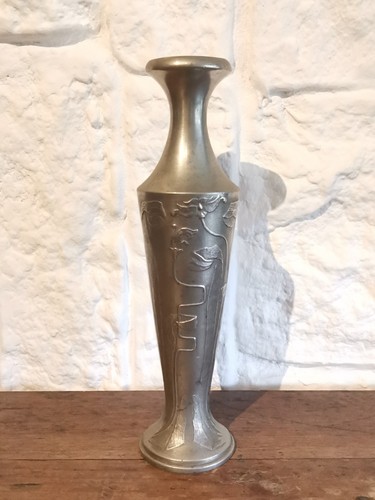 Finstain zinn vase belgien - zinn, vase,