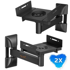 2x Wandhalter für Boxen Lautsprecher Universal Wandhalterung Wand Halter schwarz