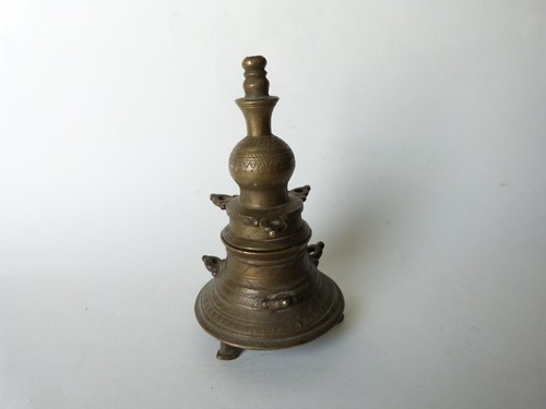 Tinte stupa bronze indien - bronze,