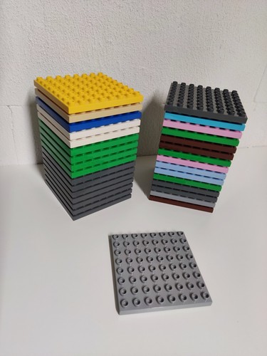 Lego duplo platte - lego, 3x