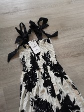 Zara Sommer Abend Party Kleid