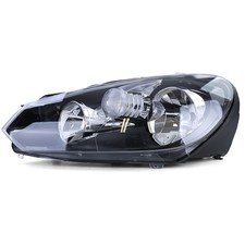 Scheinwerfer Schwarz mit LWR