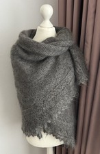 Neu Orenburger Schal 140x140cm 100 % Handarbeit!