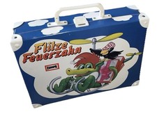 Flitze Feuerzahn - EUROPA - VINTAGE Kassettenkoffer Koffer Tasche HÖRSPIEL MC