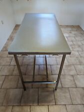 Edelstahltisch, guter Zustand, 1300x600cm, Behandlungstisch, Arbeitstisch