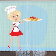 Italienisch Rustikale Gardine