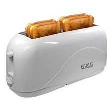 4 Scheiben Familientoaster | 4er Langschlitz Toaster | 4-Fach Langschlitztoaster