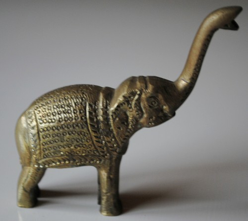 Elefant dekofigur skulptur - elefant,