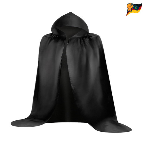 Umhang mit kapuze halloween - mit,