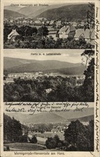 Ak Hasserode Wernigerode im Harz, Stadtansichten mit Brocken,... - 4895102