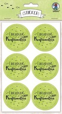 BASTELMATERIAL DEKO-STICKER