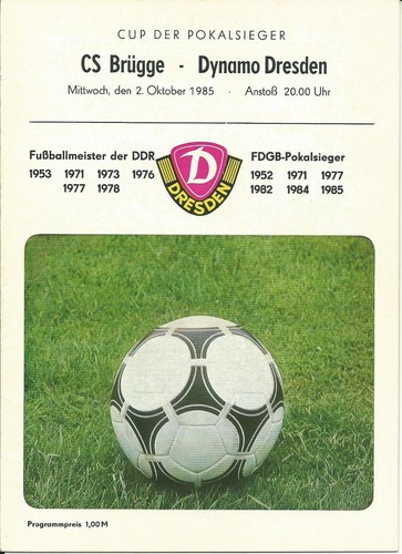 1985 dynamo dresden - ec,