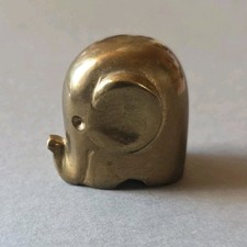 Bronze/Messi figur Elephant