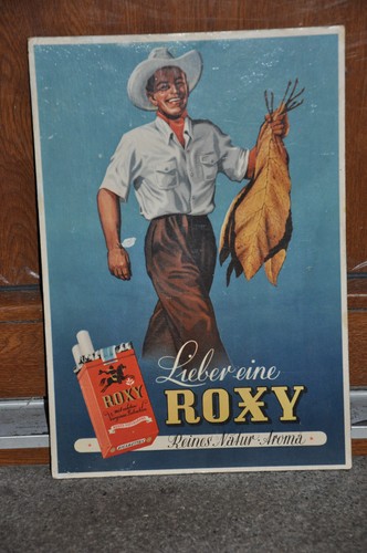 Altes reklameschild roxy - reklameschild,