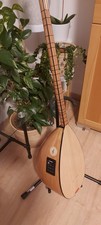Uzun Sap Saz Baglama Langhals Saz mit Equalizer Korpus Ca 42 Cm
