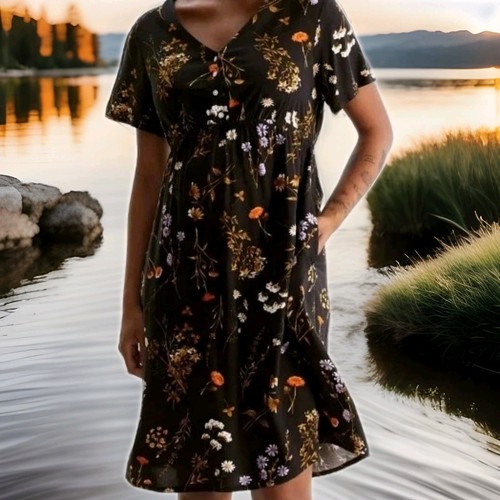 Neu still kleid 42 - c&a, gr.