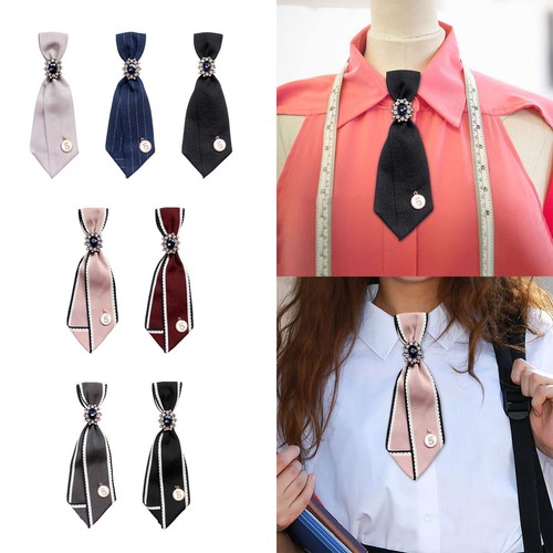 Damen krawattenband brosche - damen-krawattenband,,