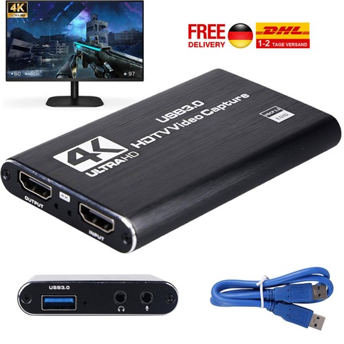 Hdmi video game capture - 4k,