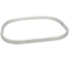 KLICKfix Bügel für Fahrradkorb Ersatzrahmen ohne KLICKfix Kupplungsstück silber