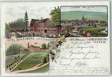 13608736 - 3220 Alfeld Hotel Schlehberg E. Dreusicke Fernglas Fernrohr 1899