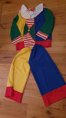 Clown kostüm herren oberteil - clown,